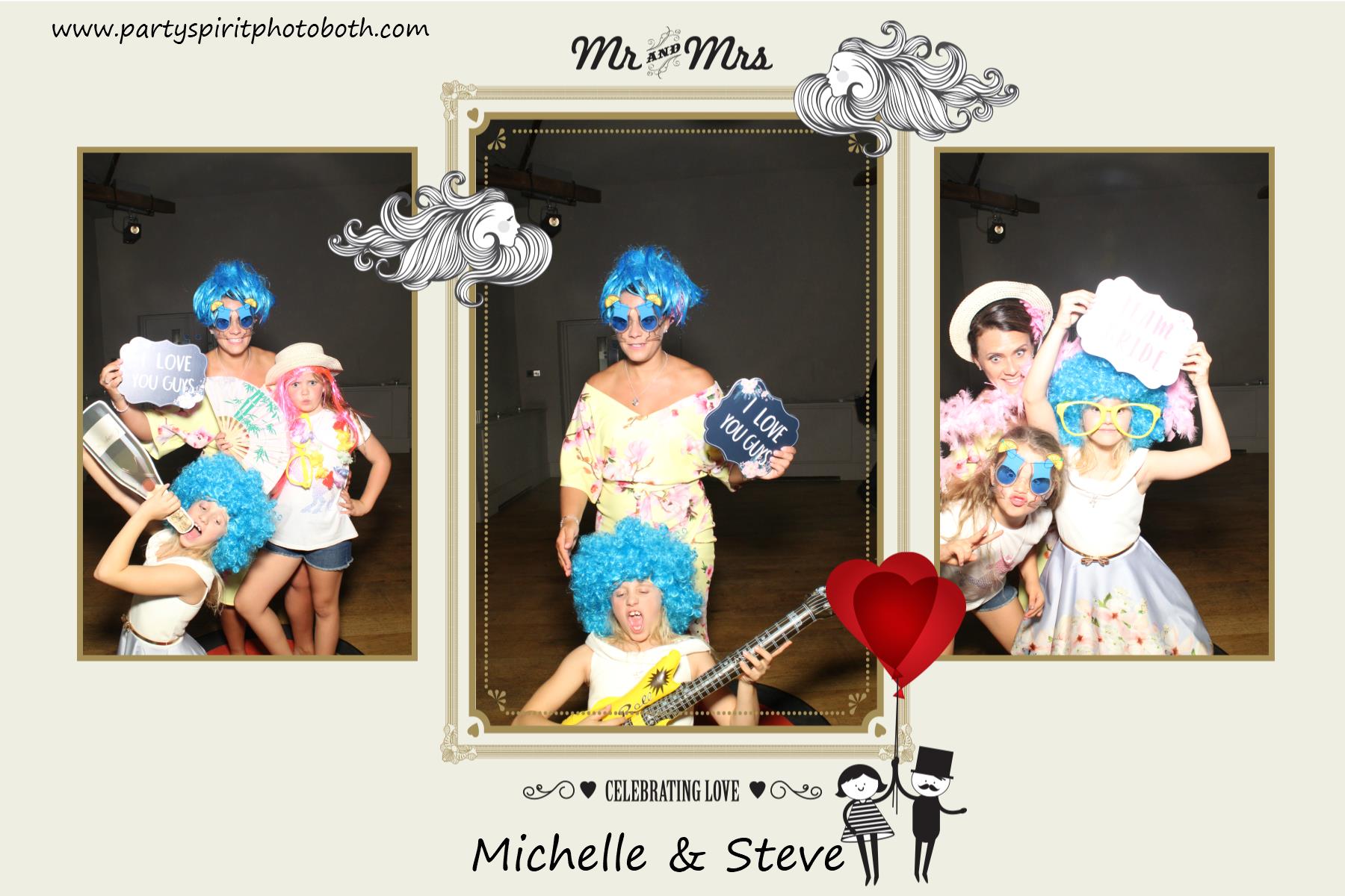 Michelle & Steve Wedding | View more photos from the event at gallery.partyspiritphotobooth.com/u/PartySpiritPhotoBooth/Michelle-Steve-Wedding